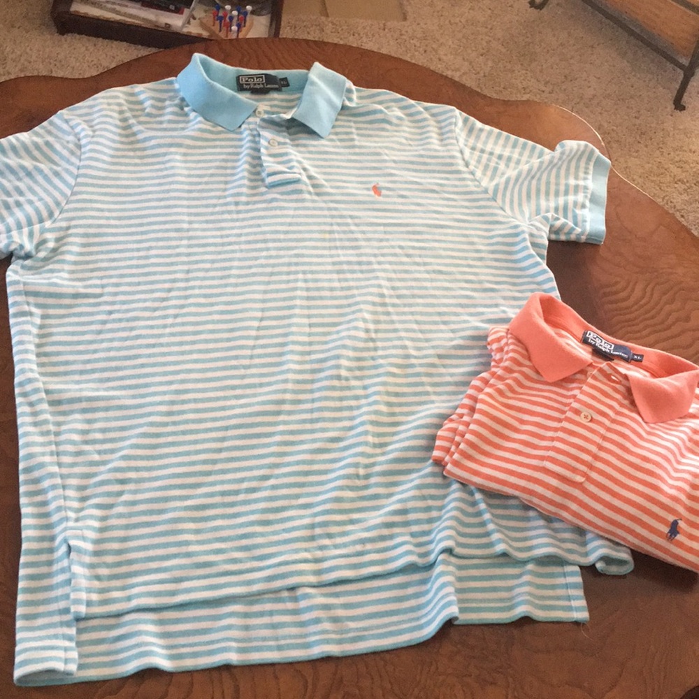 2 Ralph Lauren polo shirts